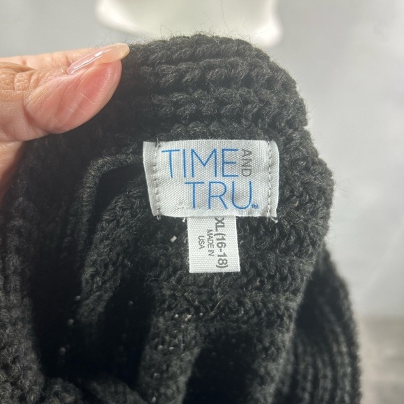 Time and Tru Women's Horizontal Shaker Knit Sweater XL - Picture 4 of 9